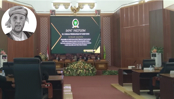 Intrupsi “Kapita Banau”mewarnai Rapat Paripurna DPRD Halbar