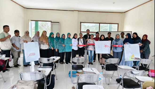 Yayasan Amati Indonesia Gandeng STPK Banau Lakukan Workshop Program Pangan untuk Perempuan