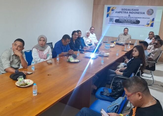 AMPETRA Indonesia Hadir di Malut untuk Perjuangan Hak Penambang Rakyat
