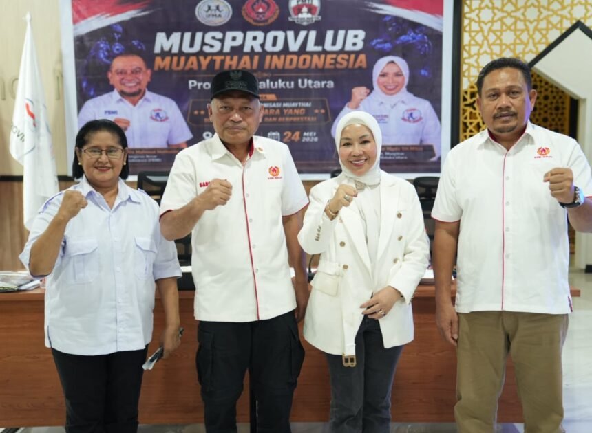 Heni Sutan Muda secara Aklamasi Nakhodai Muaythai Provinsi Maluku Utara