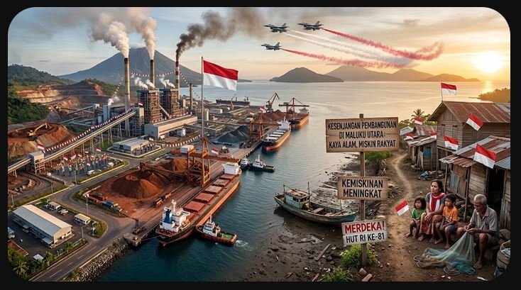 Hilirisasi vs Kesenjangan: Menagih Keadilan Ekonomi di HUT ke-81 RI