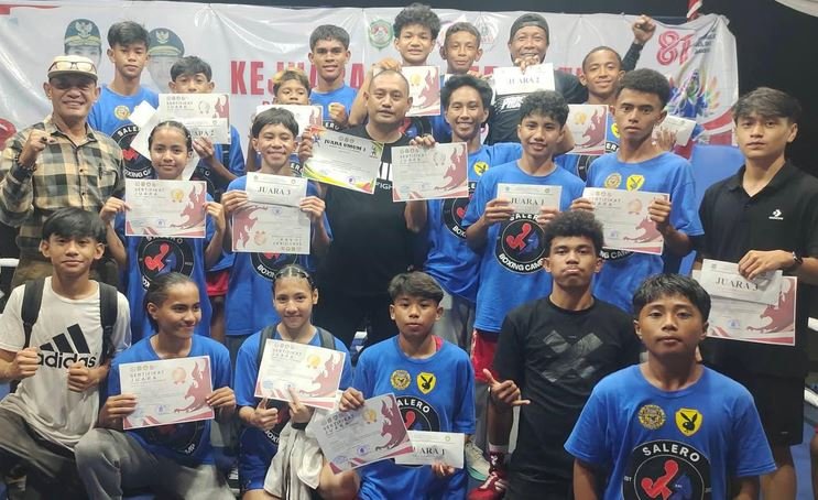 Salero Boxing Camp Raih Juara Umum Kejurda Tinju Gubernur Malut Cup II